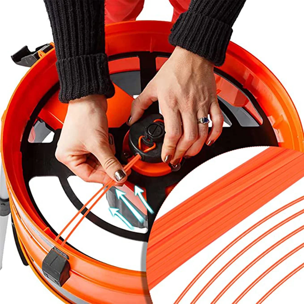 Для WORX WA0050 Сменная леска-триммер, 24 шт., 50018961, аксессуары, гибкая леска для электрического мульчеры листьев