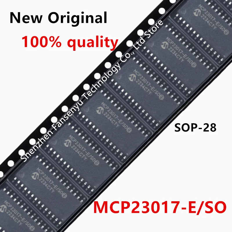 

5PCS MCP23017 MCP23017-E/SO SOP-28 new original