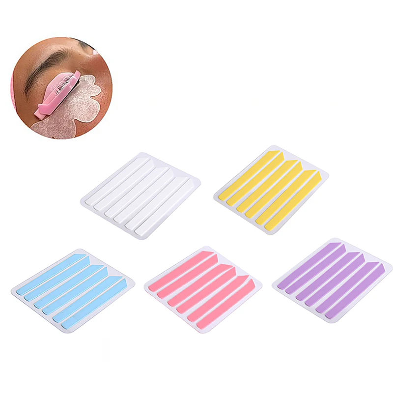 3Pairs Reusable Eyelash Perm Silicone Eye Pad Lash Extension Under Eye Patches Lifting Anti-wrinkle Eye Mask Makeup Eyelash Tool