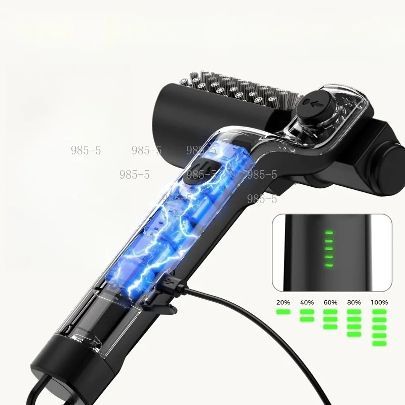 Heavy-Duty BBQ Grill Cleaner Powerful Electric Grill Brush, Removes Grease & Grime for Outdoor Cooking