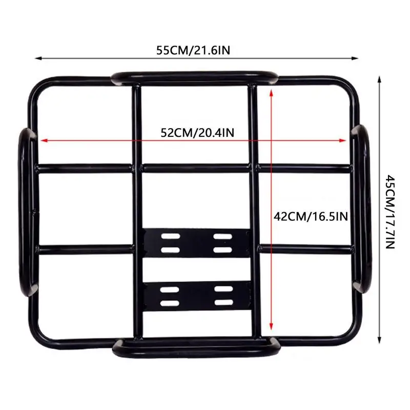 Bike Back Rack Bicycle Carrier Rack Rear Racks Cargo Rack Cargo Rack Safe And Smooth Bicycle Luggage Carrier Rear Rack Touring