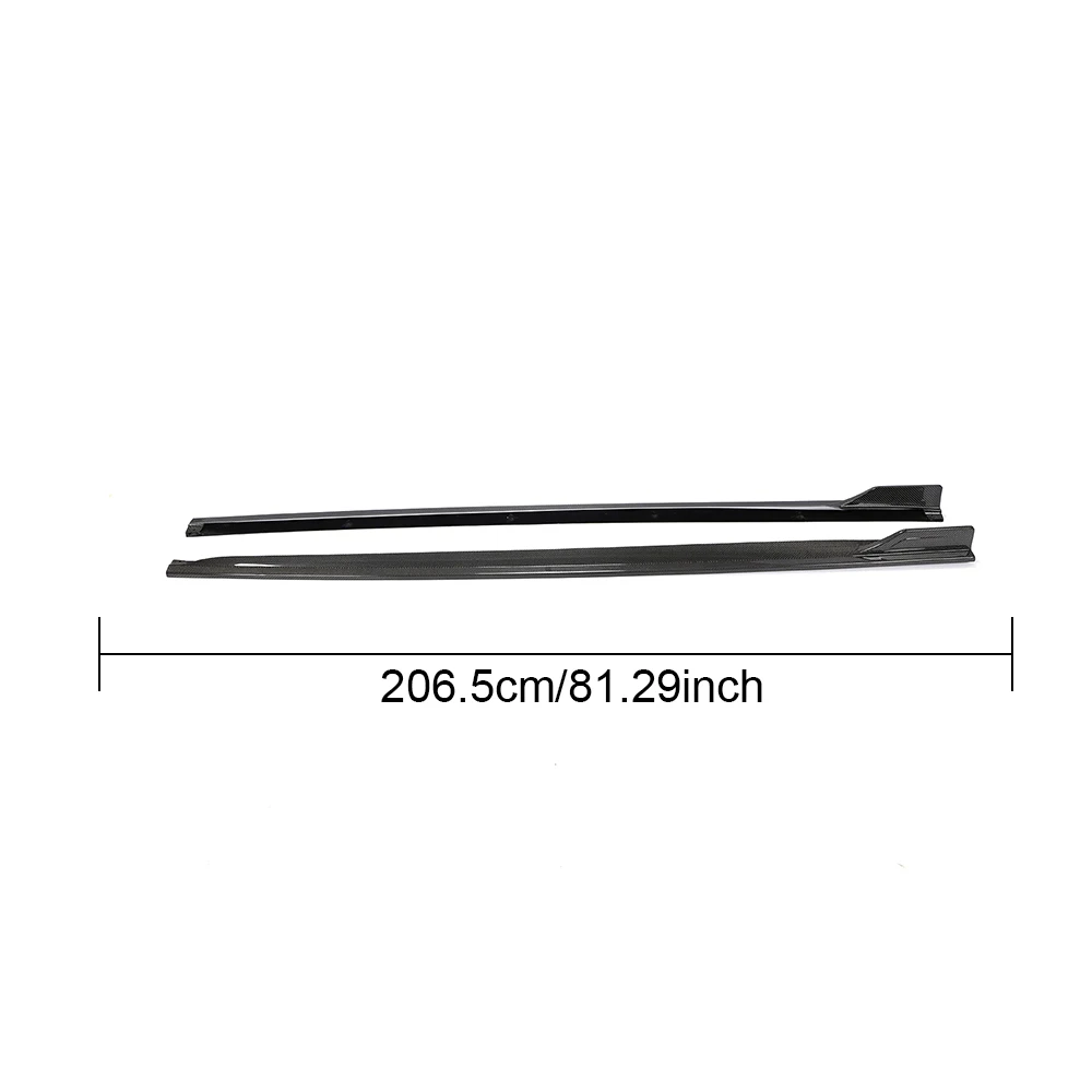 

High Quality Carbon Fiber Side Skirt for Audi A5 Sline S5 4 Door 2017-2019