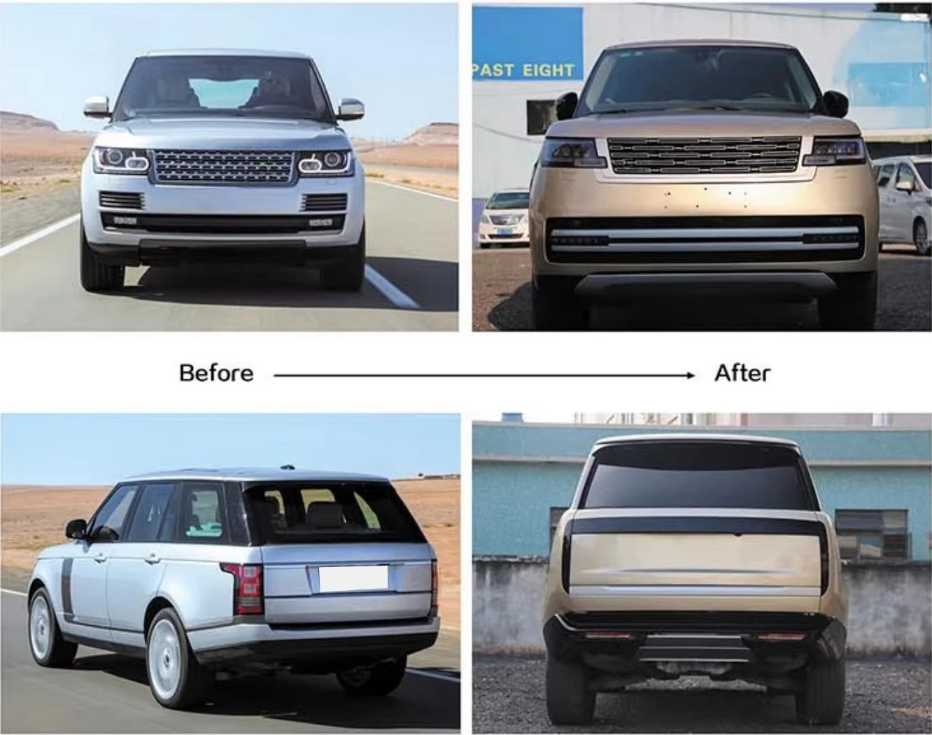 For 2024 Executive Body Kit Bumper Upgrade for 13-17 Models Executive Line Version