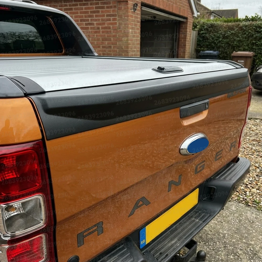 Heckklappe Zierleiste Schutzabdeckung für Ford Ranger 2012-2022 WILDTRAK Raptor XS XL XLT Auto-Styling Autozubehör – Detail 5