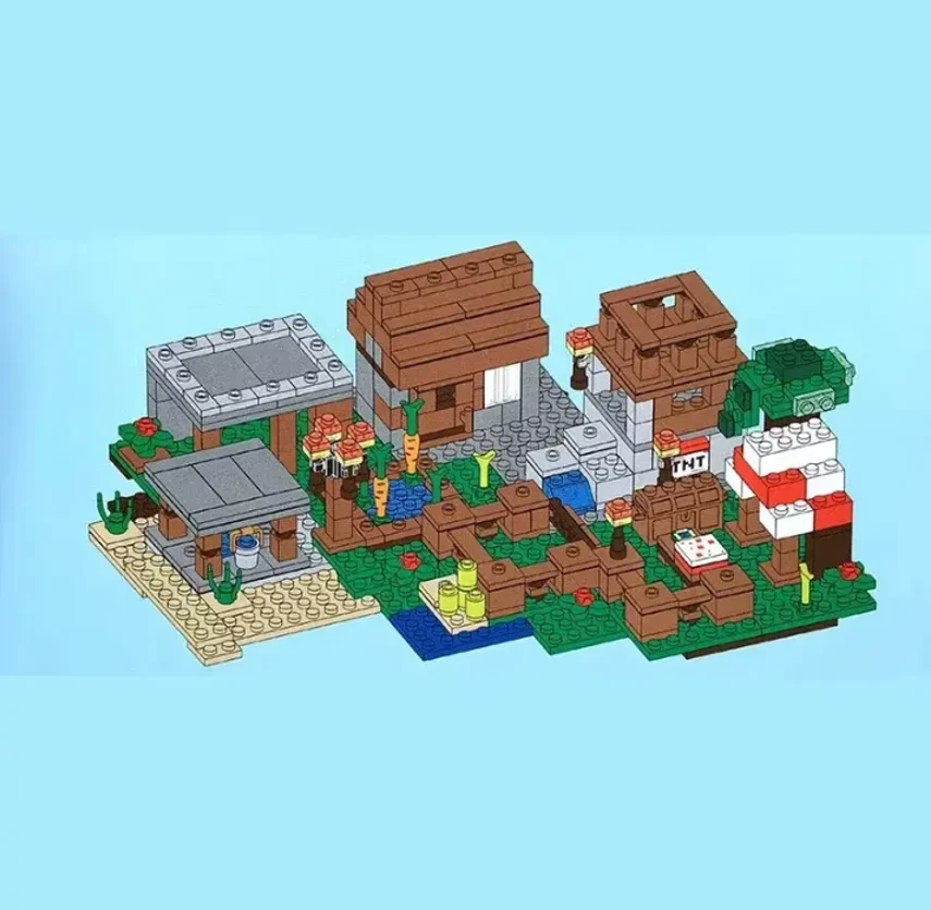 

2026 new village building block toy birthday gift
