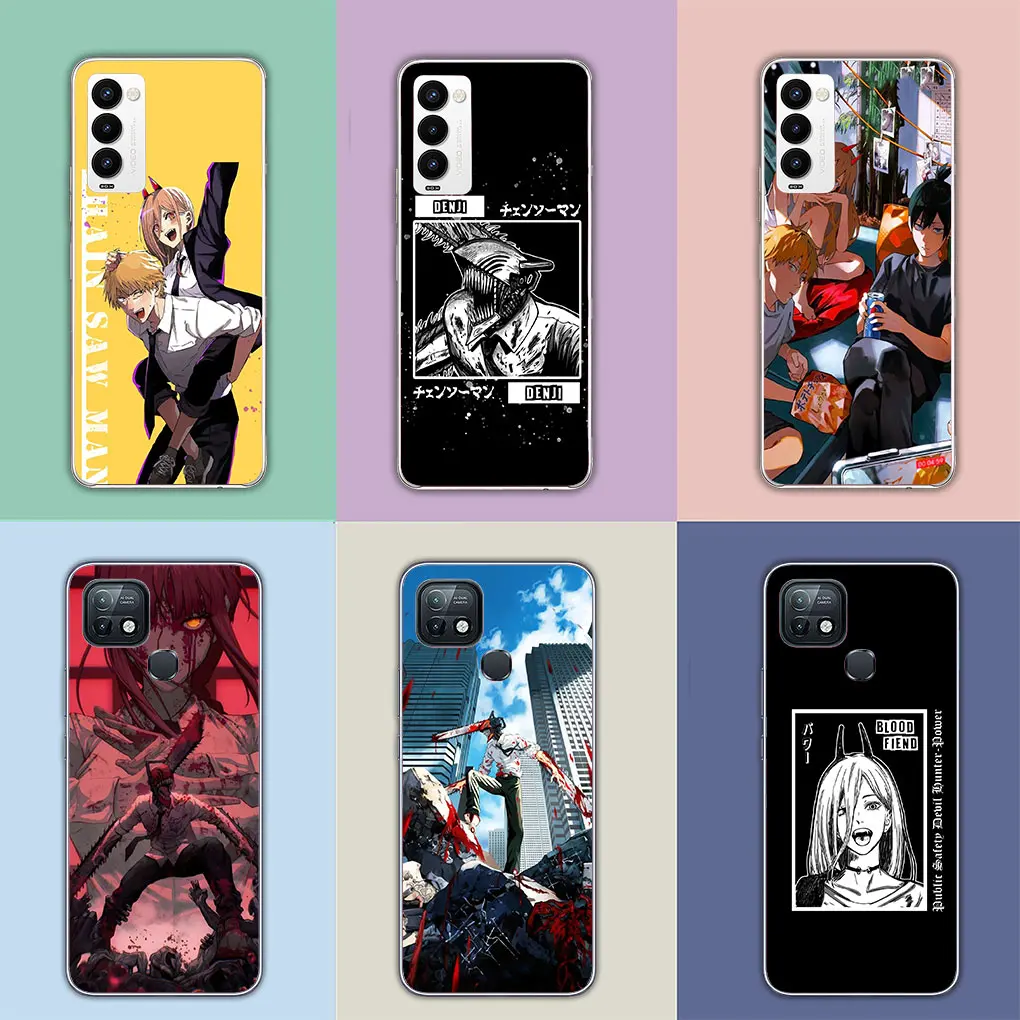 Tatsuki Fujimoto غطاء المنشار لموتورولا ، موتو G13 ، G14 ، G53 ، G54 ، G62 ، G72 ، G82 ، G84 ، E13 ، E20 ، G42 ، G32 ، G23 ، G22 ، حالة #2