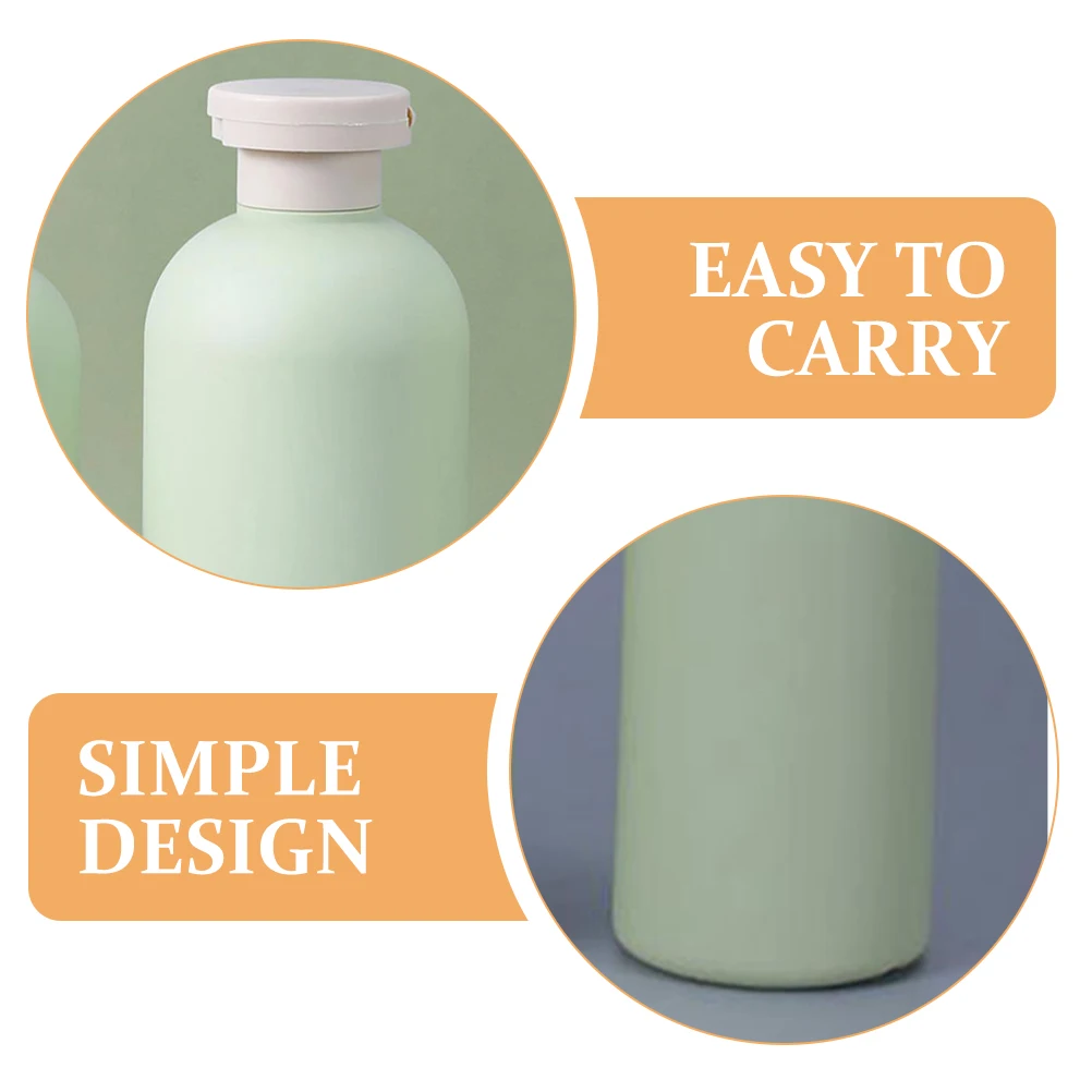 

4Pcs Portable Travel Shampoo Conditioner Bottles Leakproof Refillable Empty Dispenser Bottles for Shower Gel Lotion Toiletries
