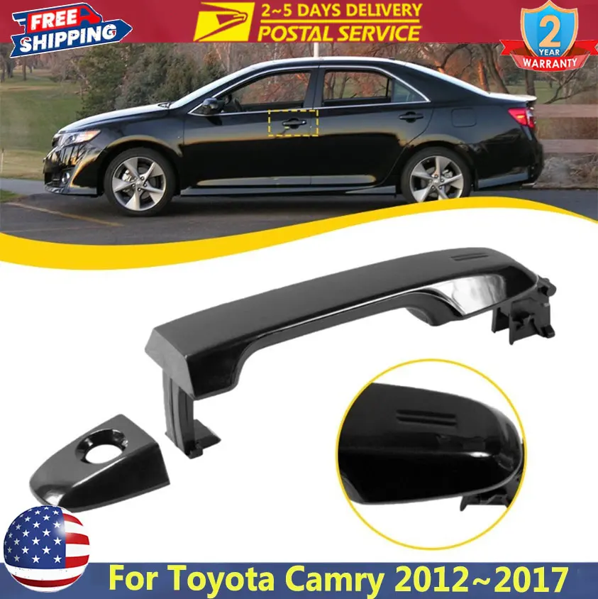 

1 шт. внешняя дверная ручка передняя левая сторона водителя для Toyota Camry 2012 ~ 2017, внешняя внешняя дверная ручка автомобиля, автоаксессуары