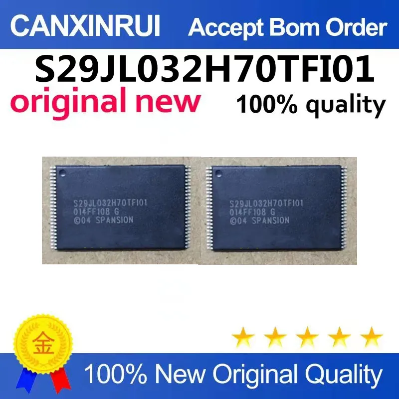 S29JL032H70TFI01 SPANSION TSOP-48 Original in stock can be directly shot in