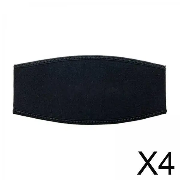 

4 шт. многоразовых защитных чехлов для ремешков маски для дайвинга, для защиты длинных волос, в стиле Interspersed