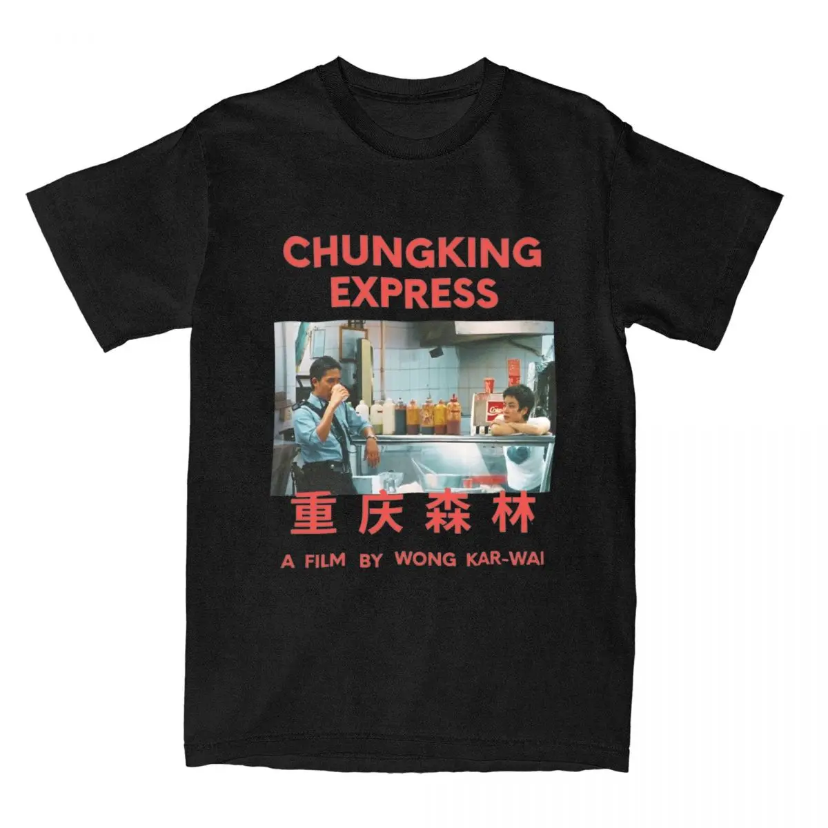 Chungking Express Wong Kar Wai T Shirt Merch Men Women Cotton Funny Tees Short Sleeve Clothing Summer