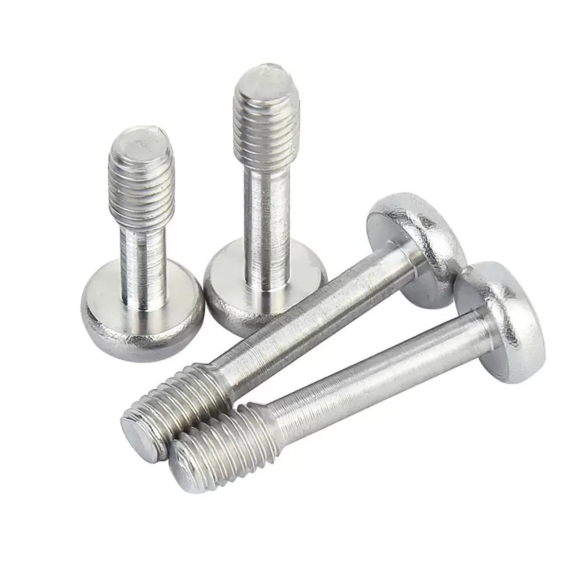 304 Stainless Steel Round Head Torx Loose Screw/Thin Rod Half-Tooth Pan Head Anti-Falling Screw M3M4M5M6