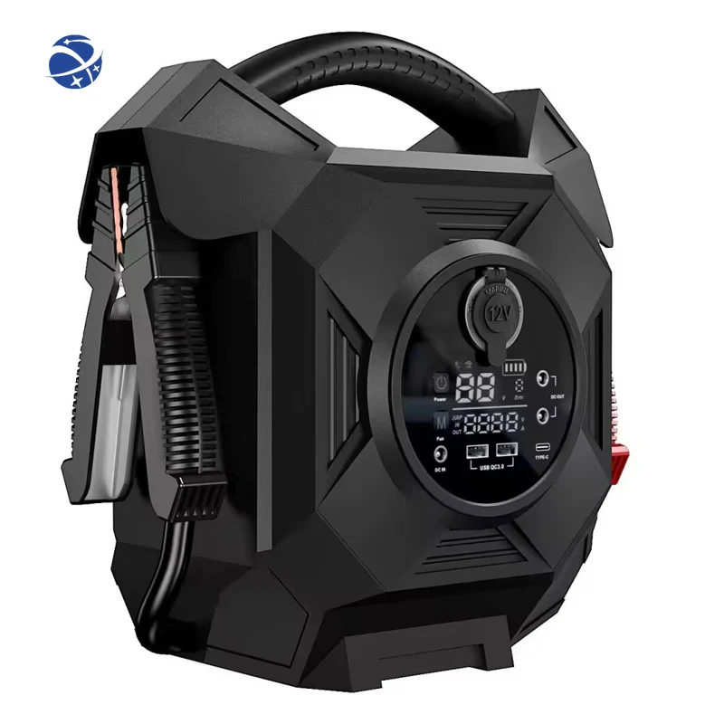 Heavy Truck 236800mWh High Capacity Smart Cable 12v 3000A Start Current,  24v 1500A Car Jump Starter