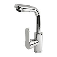 High Quality Bathroom Faucet Sink Faucet Dual-use Faucet Single Handle Stainless Steel Water Mixer 360° Rotate