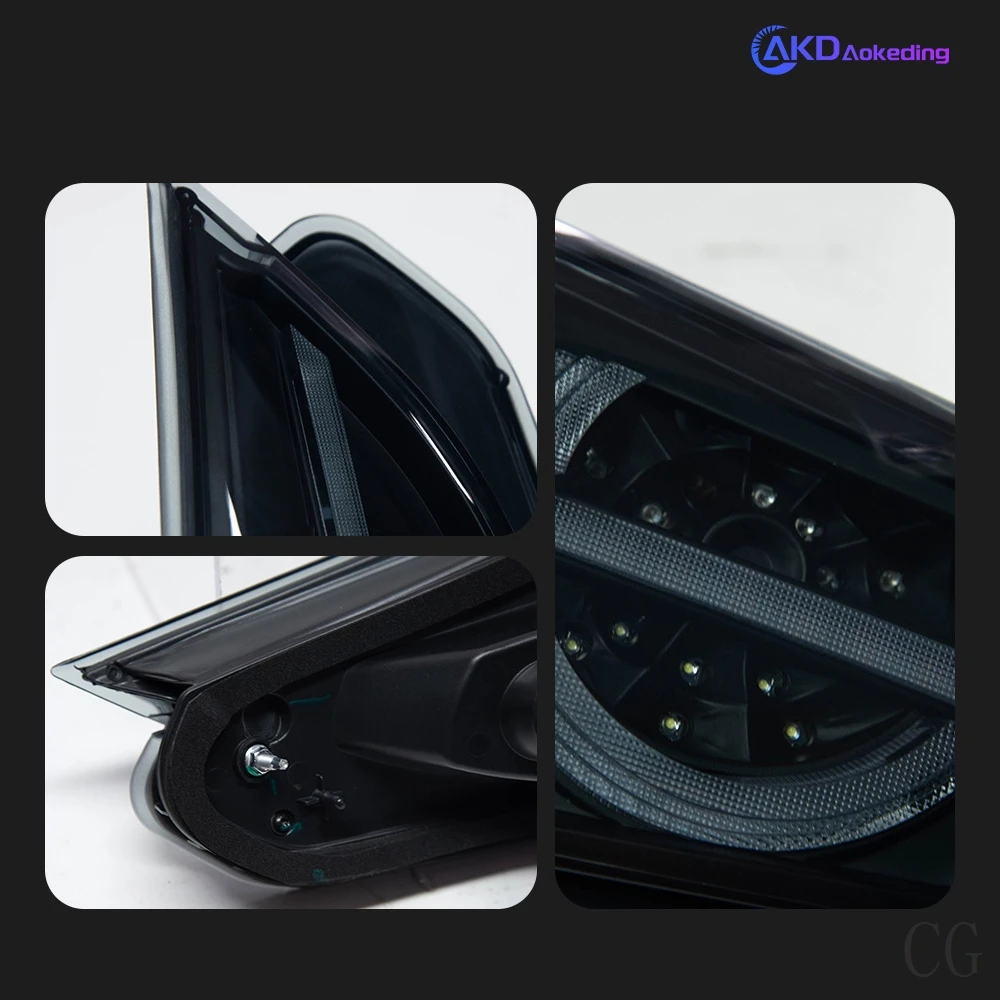 Car Styling Taillights for Mazda 3 Axela Hatchback LED Tail Light 2014-2019  DRL Rear Turn Signal Automotive Accessories