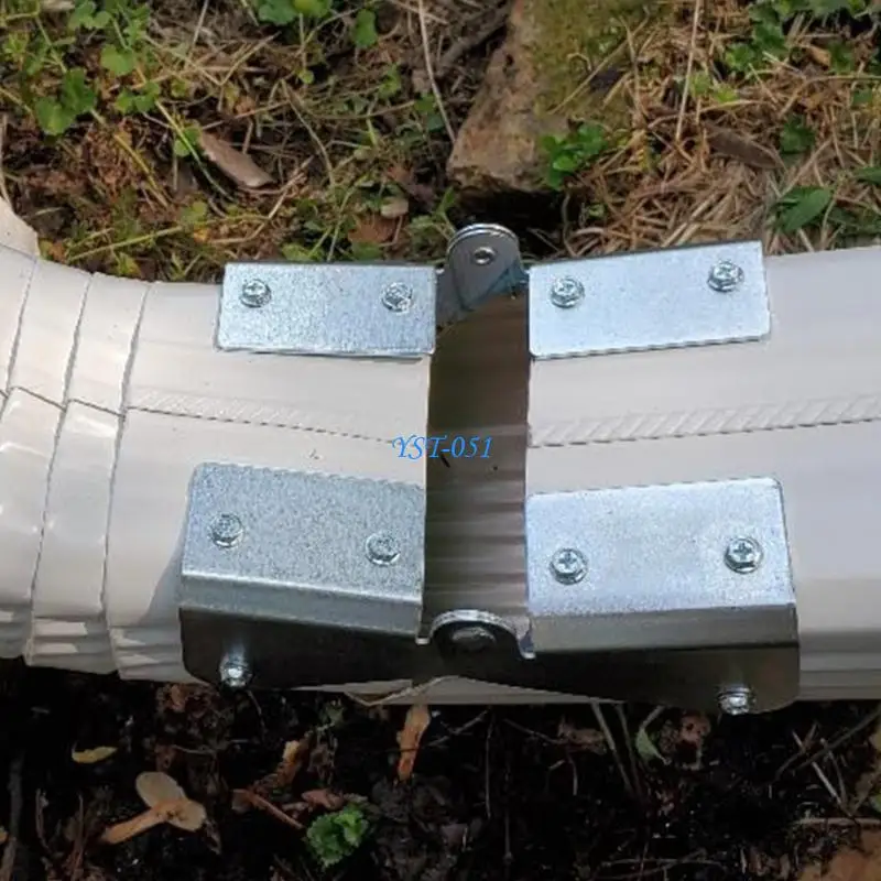 

E15A Up Hinge for Gutter Downspout Extensions Aluminum Gutter Extension Hinges