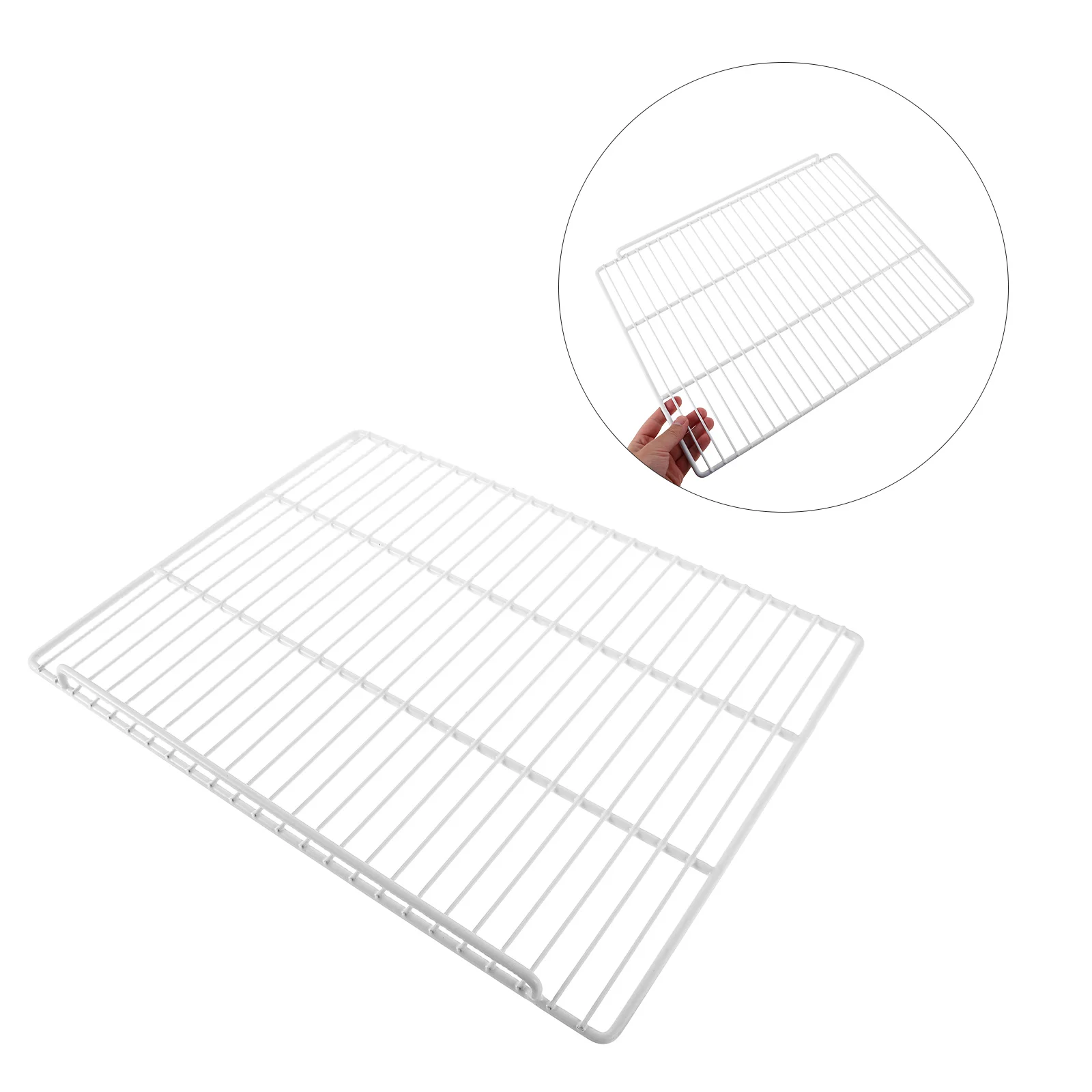 

Compartment Refrigerator Shelf Steel Wire Immersion Freezer Partition Organizer