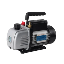 KQ-4K Vacuum Pump 4L Single-stage Rotary Vane Vacuum Pump Laboratory Vacuum Pumping Electric High-speed Air Pump 220V/110V 3/4HP