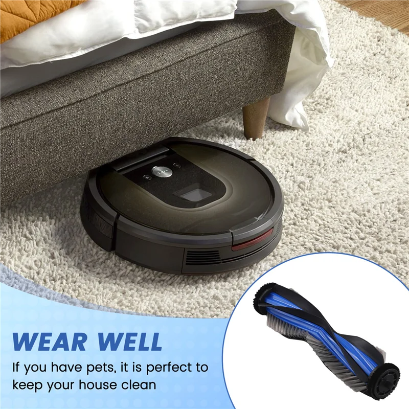 

B02C-For ECOVACS DEEBOT T50 PRO Vacuum Cleaner Main Roller Brush Replacement Spare Parts Accessories