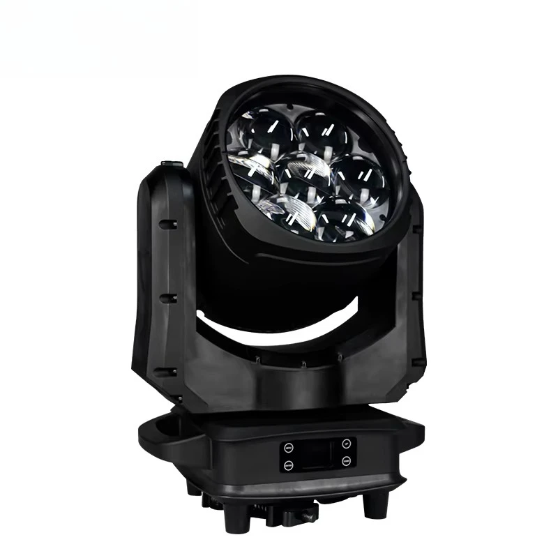VSHOW X760 7*60W RGBW Moving Wash with Zoom Outdoor Protection Aura Filaments Waterproof Equipment Use Carbon Fiber Shell
