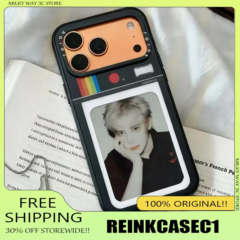 

Reink ReinkCaseC1 Polaroid Developing Ink Screen Phone Case Smart NFC One-Click Picture Changing Cover for IPhone 17 Series Gift