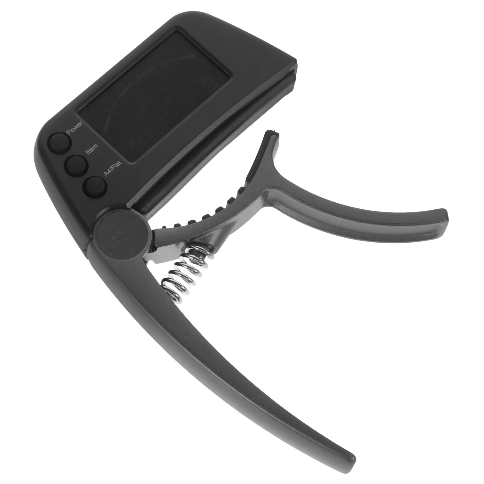 

2 -In-1 Electronic Tuner Clip for Guitar Liquid Crystal Coffee Acoustic Electric