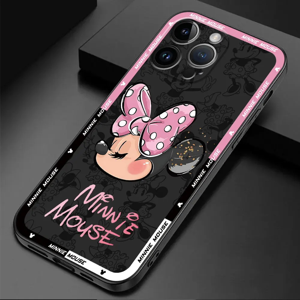 Silicone Cover Case for Huawei P Smart Z P30 Lite P30 Pro P20 Lite P40 Lite P20 Pro Disney Mickey Minnie Mouse cute Bag Shell