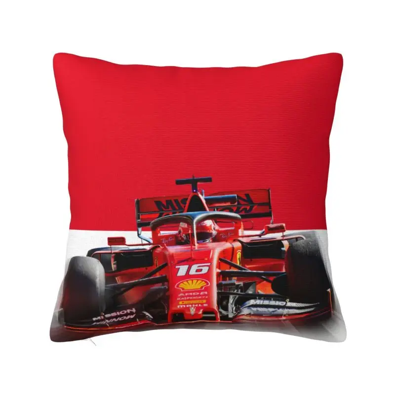 Custom LEC16 Racing Driver Rising Star Pillow Case Motorsports Nordic Cushion Cover Car Pillowcase