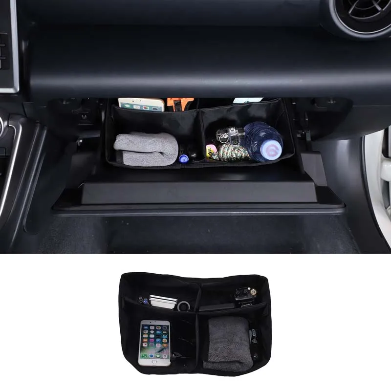 

For Subaru BRZ 2022-2024 Oxford Cloth Car Center Console Glove Box Divider Storage Bag Organizer Box Interior Car Accessories