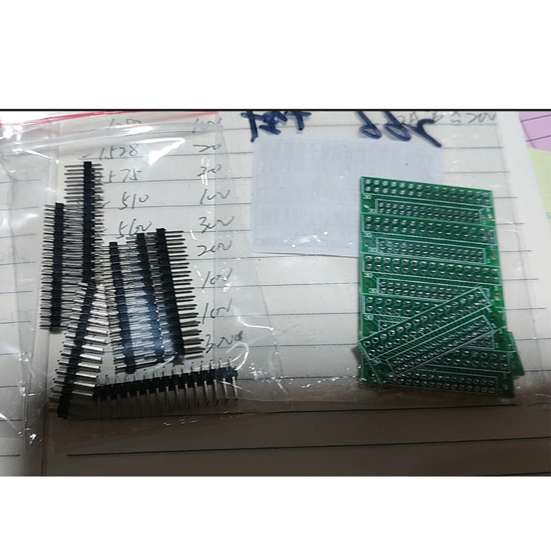 1 Stück 20P 30P 32P 40P Singer 1 Doppel 2 3 Reihen 1,0mm 1,25mm 1,5mm 1,27mm 2,0mm 2,54mm Rastermaß PCB Testboard Konverter – Detail 11