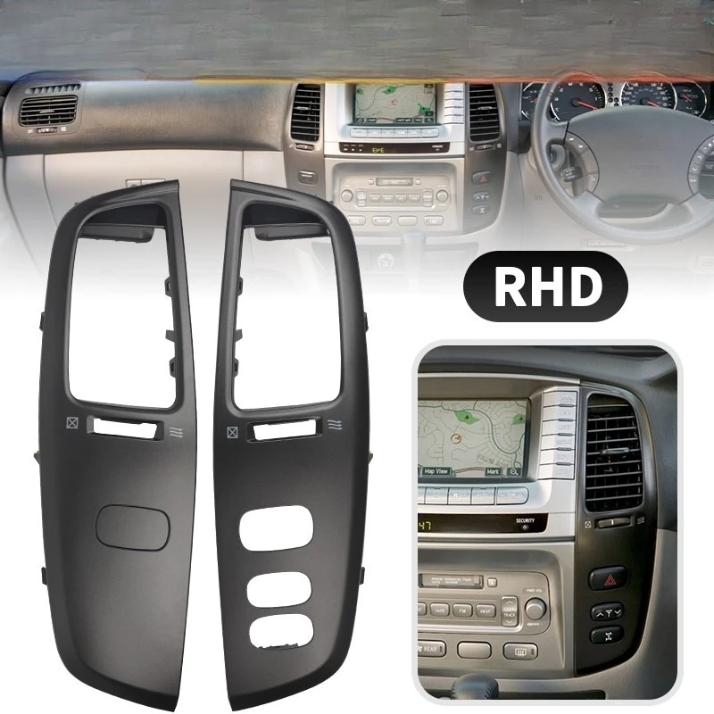 Dash Air Vent Surround Panel Trim | Perfect Fit for Toyota 100 Series Landcruiser 2003-2007 | Premium Interior Upgrade
