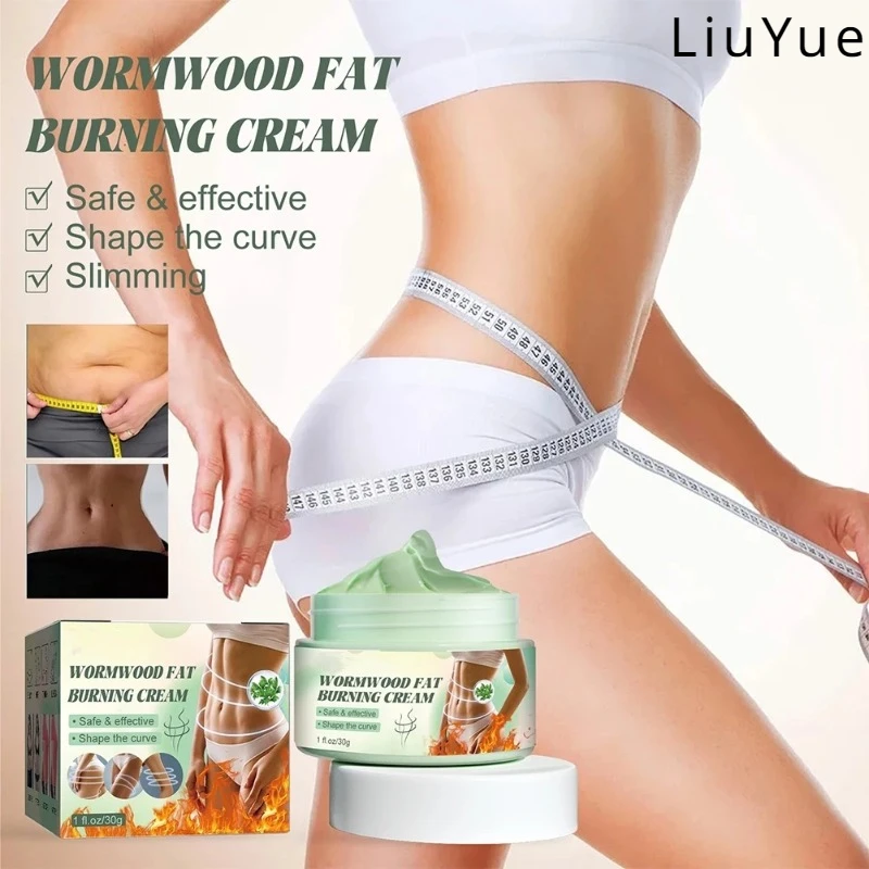 

Wormwood Slimming Cream Burns Belly Fast Contraction Body Moisturizes Firming Fat Reduce Legs Waist Body Skin Massage Cream