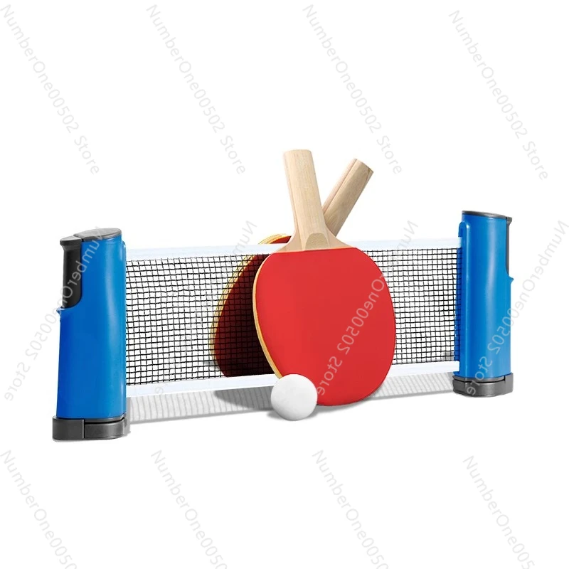 

Table Tennis Net Frame Set Thickened Portable Table Net Frame Cloth Blocking Ball Blocking Freely Adjustable