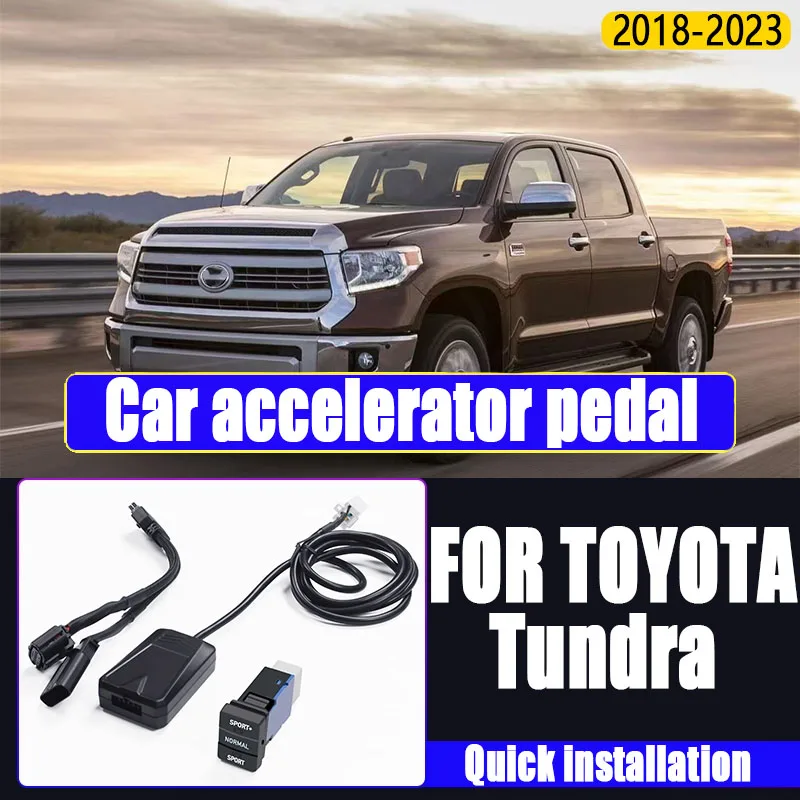 Electronic Throttle Response Controller Accelerator Booster For 11-21 Toyota Tundra Fix Sluggish Stand‑still Acceleration