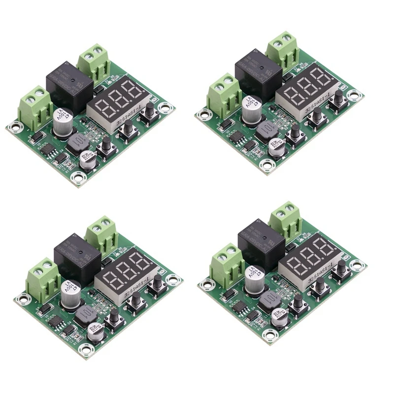 4PCS 6V-80V Battery Voltage Protection Module High Voltage Undervoltage Battery Disconnect Output Protection Board