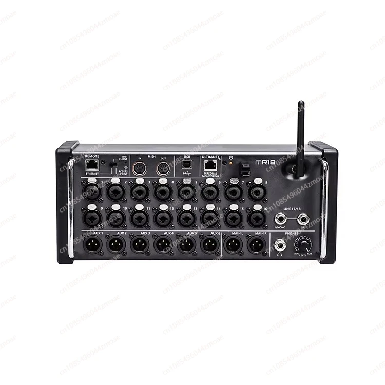 

Arrived MR18 Portable Digital Audio Mixer 18 Channel 12 Bus Professional DJ and Music Console with USB and Application Control