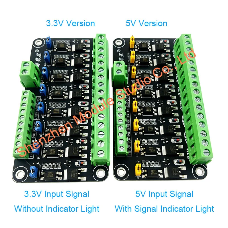 8 Channel MOSFET Module Microcontroller PLC Amplification Field-effect Drive Tube Optocoupler Isolation PWM Control Light Switch — product photo 1 of 1