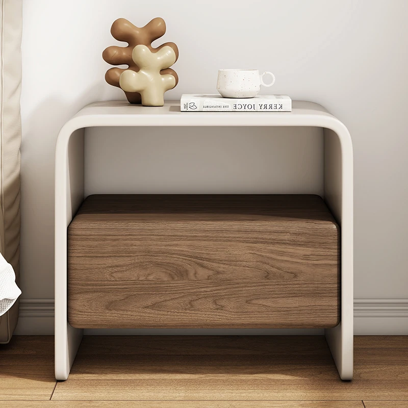 

Vintage Elegant Nightstand Aesthetic Comfortable Modern Storage Bedside Table Drawers Nordic Meble Do Pokoju Bedroom Furniture