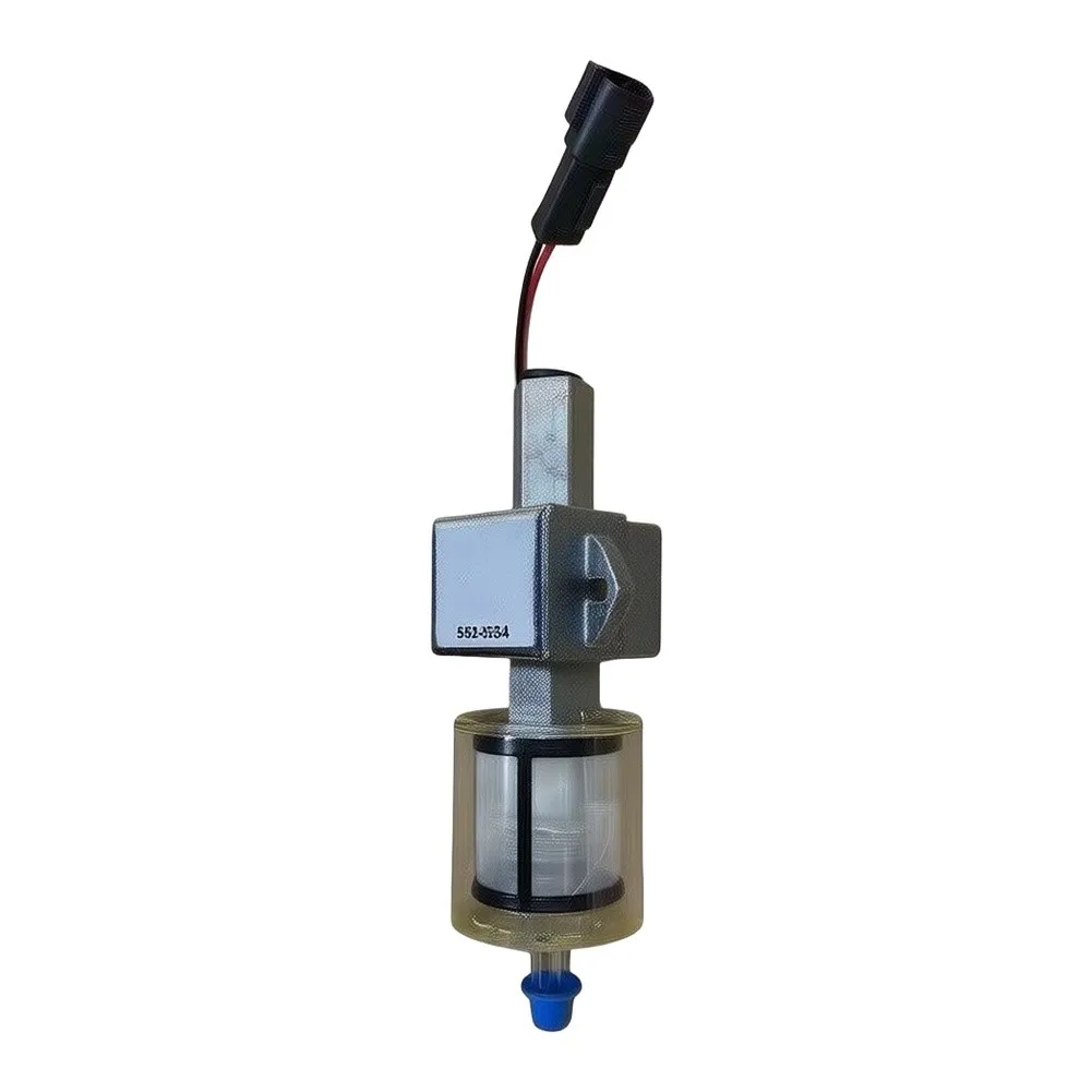 Fuel Pump Black Silver Fuel Transfer Pump Wear-resistant Material Non-deformation Design Quick Installation Easy To Use