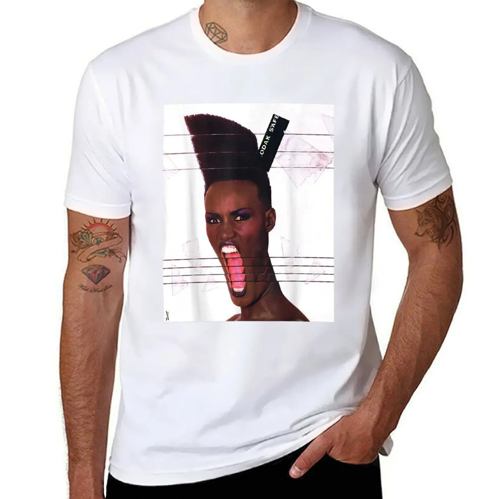 

t cotton high tshirt t man man shirt T-Shirt anime Jones quality Grace shirt cotton