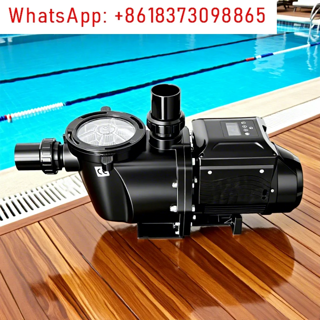 1pcs 1/2/3HP variable speed low pressure swimming pool pump, large flow