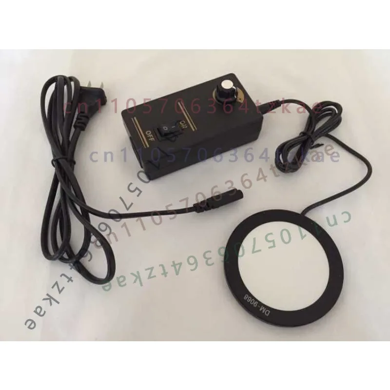 New 90mm Round 3.5 Inch LED Light Plate Spare Part For Stereo Microscope Bottom Illuminator