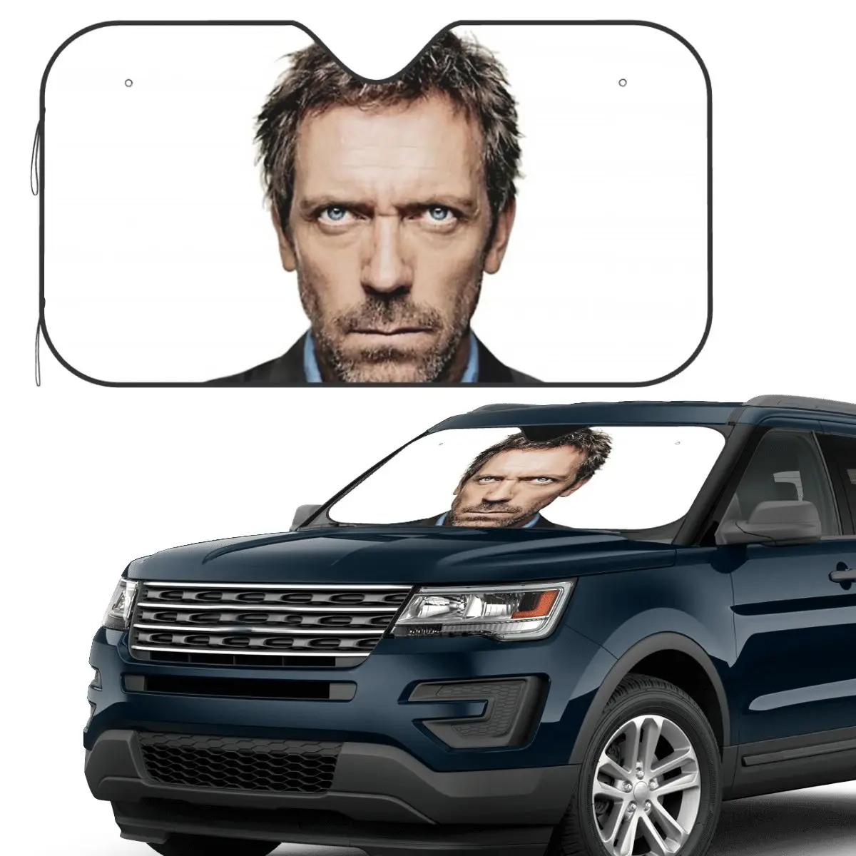 

House MD солнцезащитный козырек на лобовое стекло автомобиля переднее лобовое стекло окно солнцезащитный козырек аксессуары чехлы