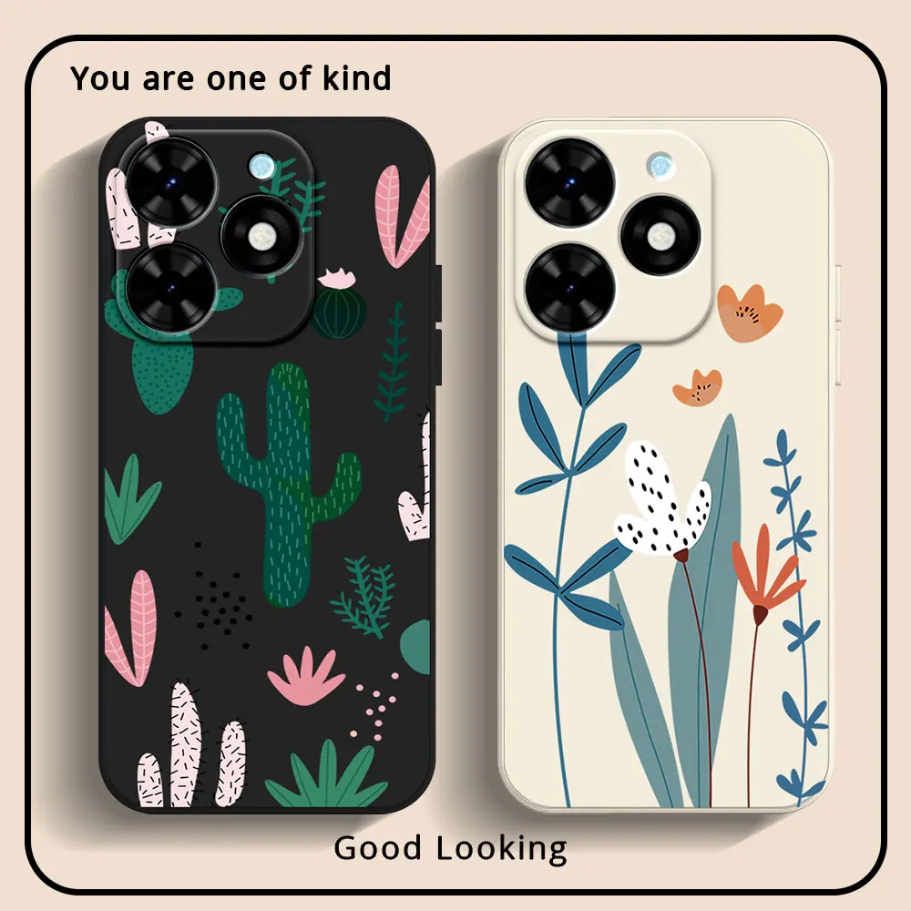 Phone Case For Infinix Smart 8 7 Note 30 4G 5G Hot 30 40i 30i 11S NFC Hot30 Play NFC Soft Silicone Shockproof Back Cover Luxury