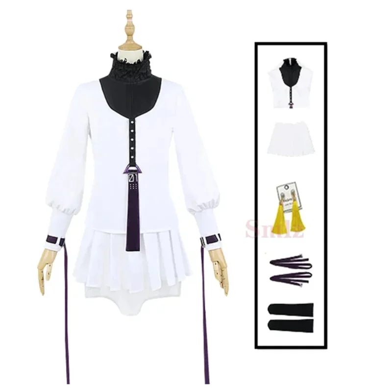 Disfraz de Cosplay de Anime Rin Len para mujer, uniforme completo, ropa sexy para fiesta de Halloween