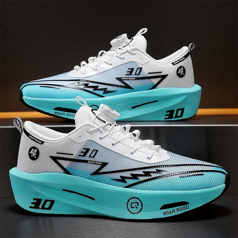 

Lovers thick-sole light running shoes Four season new soft-sole non-slip outdoor running shoes Fashion men's breathable sneakers