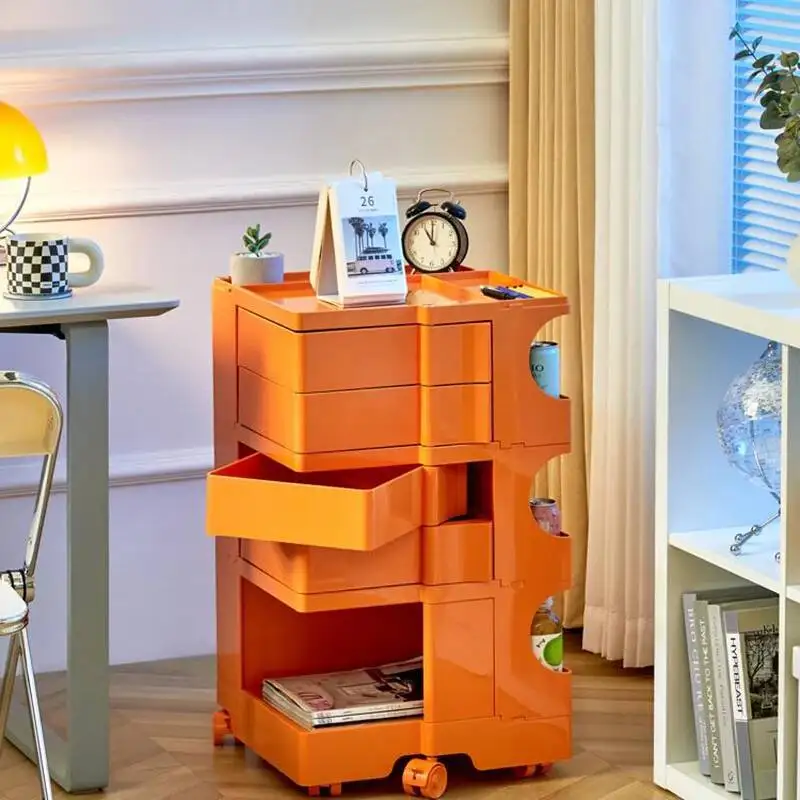 Modern Barber Shop Dedicated Storage Cabinet Trolley Multi-layer Beauty Salon Taquilla Del Salón De Peluquería Salon Furniture