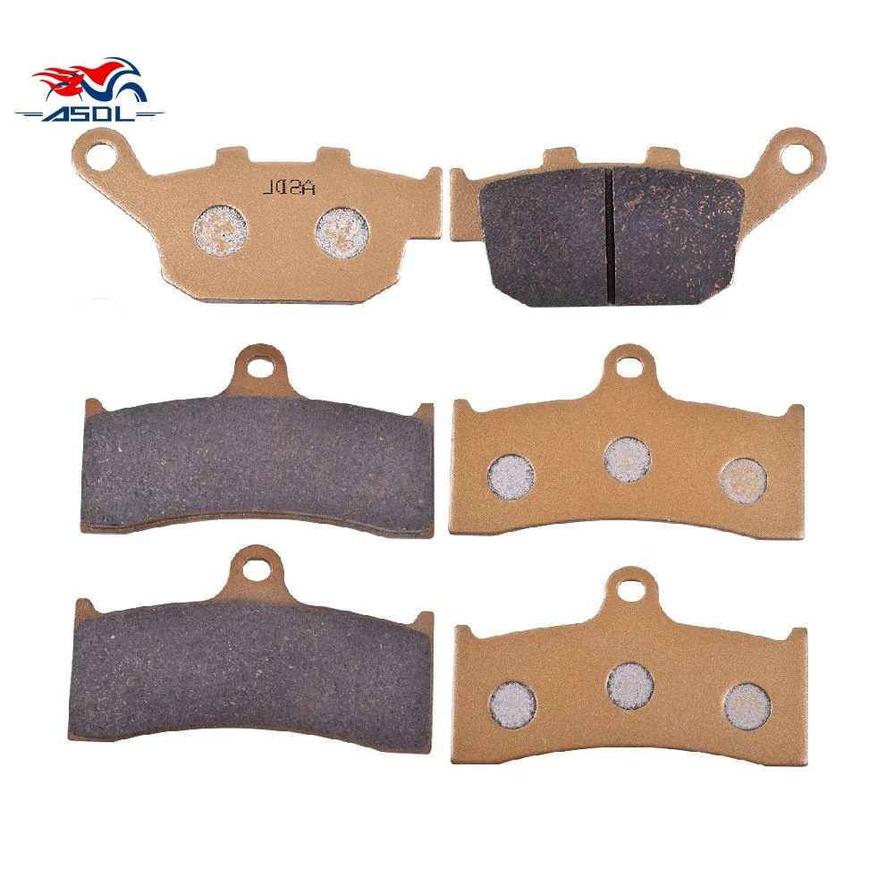 Motorcycle Front and Rear Brake Pads Disc For BUELL M2 Cyclone Disc has Counterbored bolt holes 2000-2005 XB12R Firebolt 2009-10