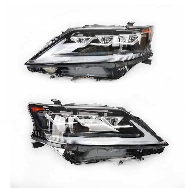 2009-2016 Rx270 Rx 350 auto parts three-eye matrix LED headlight assembly for Lexus RX