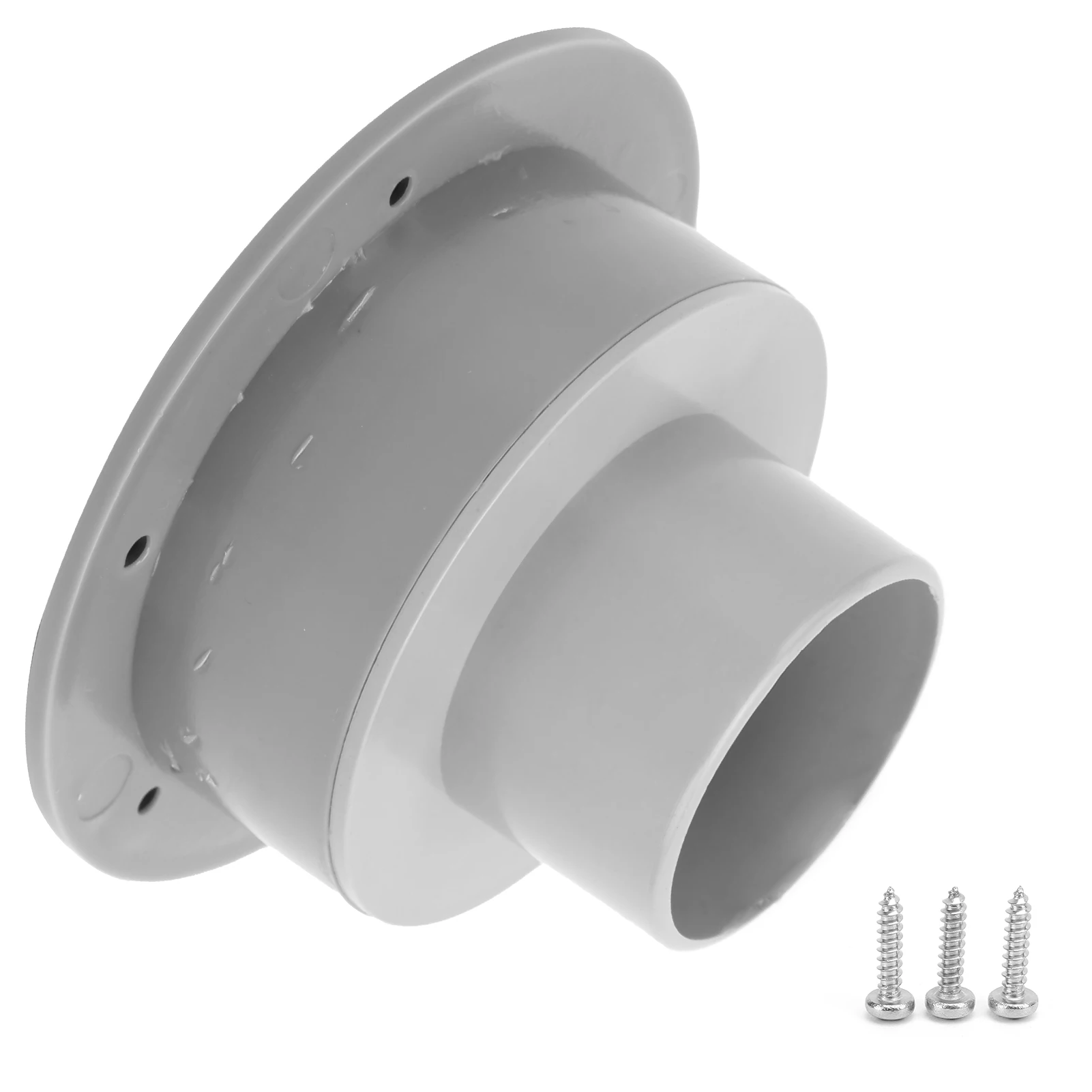 Airconditioning Uitlaat 100/76/47Mm Grijs Rond Abs Universeel Voor Rv Boot Bus Auto Bus Airconditioning Vent Rv A/C Luchtopening